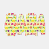 キャンディイエローパターンの選択とミックス フェイバーボックス (折り畳みなし)