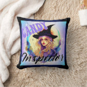 キャンディインスペクター_ハロウィーンウィッチ クッション (ブランケット)