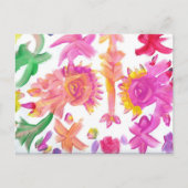 キャンディウォーターズ自閉症アーティストのはがき ポストカード (正面)