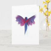 キャンディウォーターズ自閉症アーティスト カード (黄色い花)