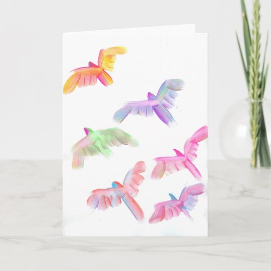 キャンディウォーターズ自閉症アーティスト カード (正面)