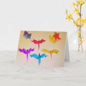 キャンディウォーターズ自閉症アーティスト カード (黄色い花)