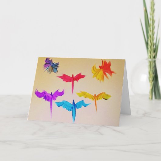 キャンディウォーターズ自閉症アーティスト カード (正面)