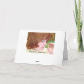 キャンディウォーターズ自閉症アーティスト カード (裏面)