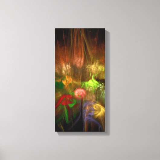 キャンディウォーターズ自閉症アーティスト キャンバスプリント (正面)