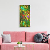 キャンディウォーターズ自閉症アーティスト キャンバスプリント (インサイチュ (リビング))