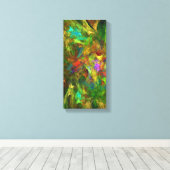 キャンディウォーターズ自閉症アーティスト キャンバスプリント (インサイチュ (ウッドフロア))