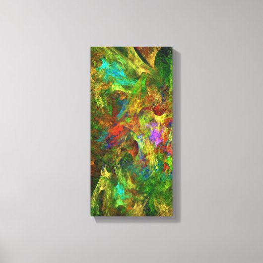 キャンディウォーターズ自閉症アーティスト キャンバスプリント (正面)