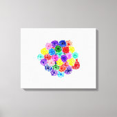 キャンディウォーターズ自閉症アーティスト キャンバスプリント (正面)