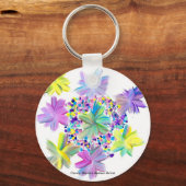 キャンディウォーターズ自閉症アーティスト キーホルダー (正面)