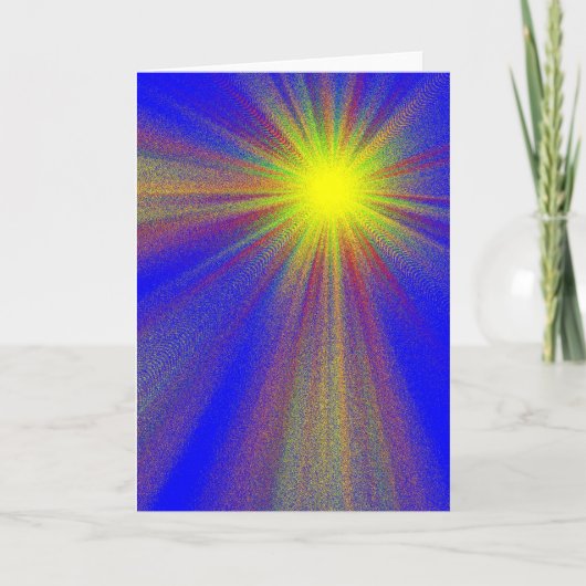 キャンディウォーターズ自閉症アーティスト サンキューカード (正面)