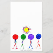 キャンディウォーターズ自閉症アーティスト チラシ (裏面)