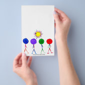 キャンディウォーターズ自閉症アーティスト チラシ (ハンドル)