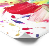 キャンディウォーターズ自閉症アーティスト ポスター (角)