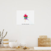 キャンディウォーターズ自閉症アーティスト ポスター (キッチン)