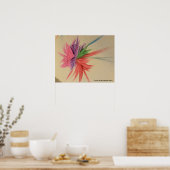 キャンディウォーターズ自閉症アーティスト ポスター (キッチン)