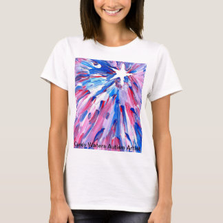 キャンディウォーターズ自閉症アーティスト Tシャツ