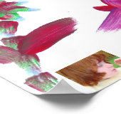 キャンディウォーターズ自閉症絵画アーティスト ポスター (角)