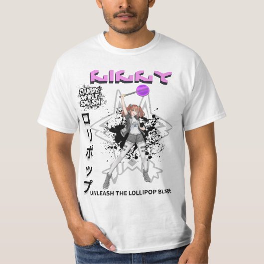 キャンディウルフスマッシュ|LILLY Tシャツ (正面)