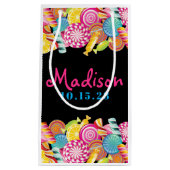 キャンディオートクチュールパーティー誕生日バルミツワー抱き枕 スモールペーパーバッグ (正面)