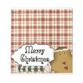 キャンディオートリートバッグトッパー ノートパッド (正面)