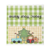 キャンディオートリートバッグトッパー ノートパッド (正面)