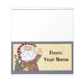 キャンディオートリートバッグトッパー ノートパッド (正面)