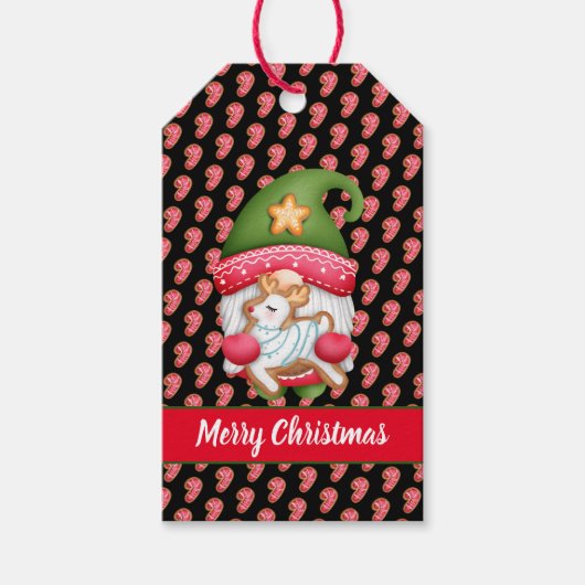 キャンディカスタマイズ格言カラーと文字 ギフトタグ (正面)