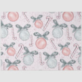 キャンディカネスクリスマスオーナメントがクリスマスを祝う 薄葉紙 (正面)