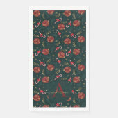 キャンディカネススノーフレーク赤いクリスマスボールグリーン (正面)