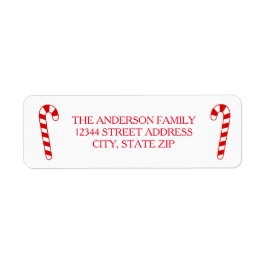 キャンディカネス – 差出人住所ラベル ラベル