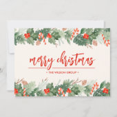 キャンディカネズベリービジネスクリスマス シーズンカード (正面)