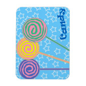 キャンディカラフルイラストレーション磁石 マグネット (縦)