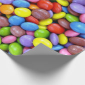 キャンディカラフルクリスマス ラッピングペーパー (角)