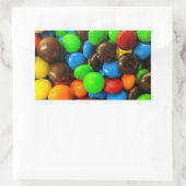 キャンディカラフルスのシール 長方形シール (バッグ)