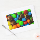 キャンディカラフルスのシール 長方形シール (封筒)