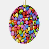 キャンディカラフルパターン セラミックオーナメント (右)