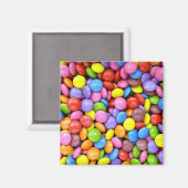 キャンディカラフルパターン マグネット (正面/裏面)