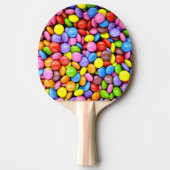 キャンディカラフルピース 卓球ラケット (正面)