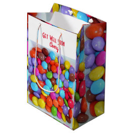 キャンディカラフルーの子供が元気 ミディアムペーパーバッグ