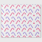 キャンディカラフルーの柄 ラッピングペーパー (フラット)