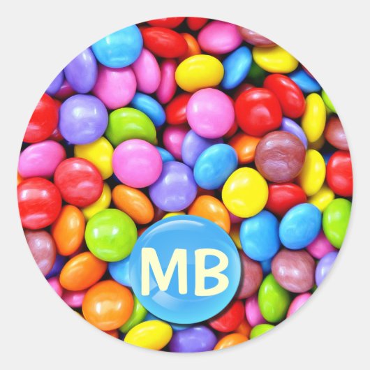 キャンディカラフルーズ ラウンドシール (正面)