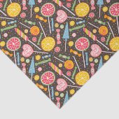 キャンディカラフル爆発棒つきキャンデーブルーオレンジレッド 薄葉紙 (詳細)