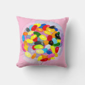 キャンディカラフル甘いゼリーのロリー クッション (正面)