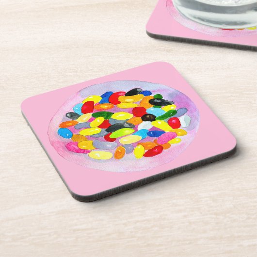 キャンディカラフル甘いゼリーのロリー コースター (左側)