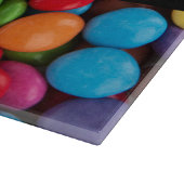 キャンディカラフル、キャンディボタン、スイーツ、お名前 カッティングボード (角)