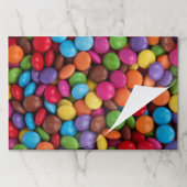 キャンディカラフル、キャンディボタン、スイーツ、食べ物 ペーパーパッド (折り畳み)