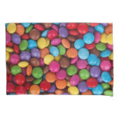 キャンディカラフル、キャンディボタン、スイーツ、食べ物 枕カバー (正面)