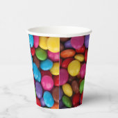キャンディカラフル、キャンディボタン、スイーツ、食べ物 紙コップ (右)