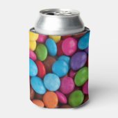 キャンディカラフル、キャンディボタン、スイーツ、食べ物 缶クーラー (缶正面)
